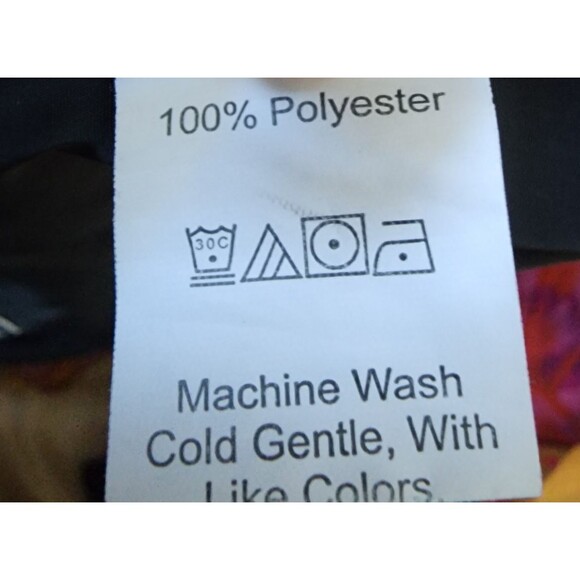 Happiness Windbreaker Size 4XL Full Zip Poly Shein Curve Colorblock - Picture 6 of 7